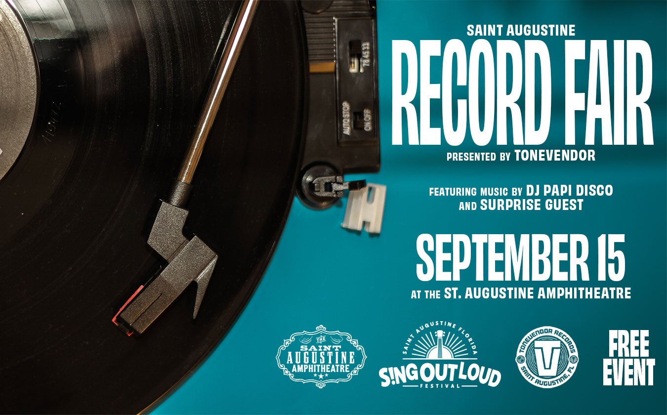 The St. Augustine Record Fair - FREE EVENT!