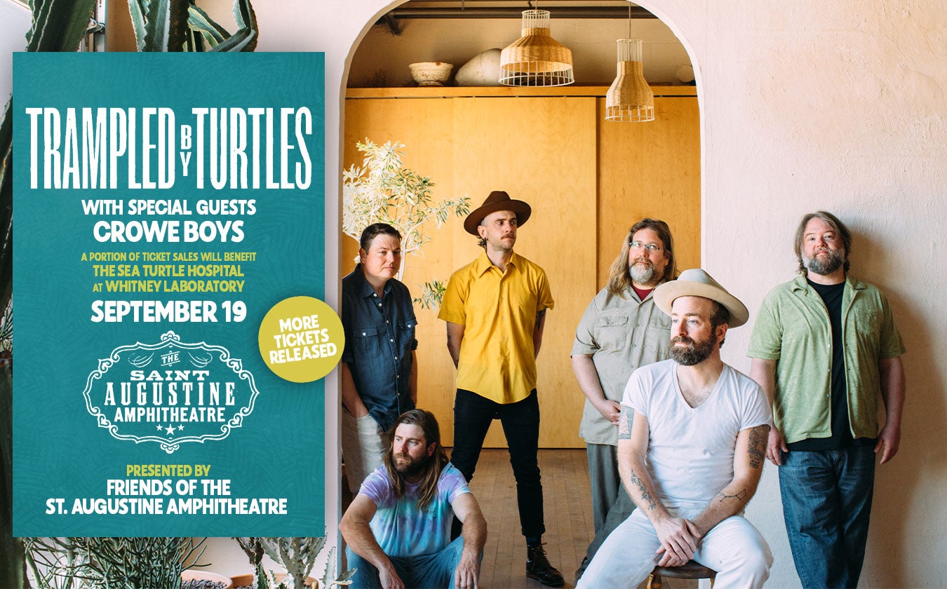 Trampled by Turtles with special guests Crowe Boys 