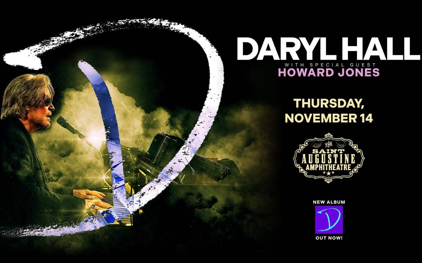 Daryl Hall | St. Augustine Amphitheatre